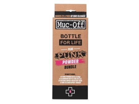 Muc Off Bottle For Life Bundle (incl. 4 x Punk Powder)